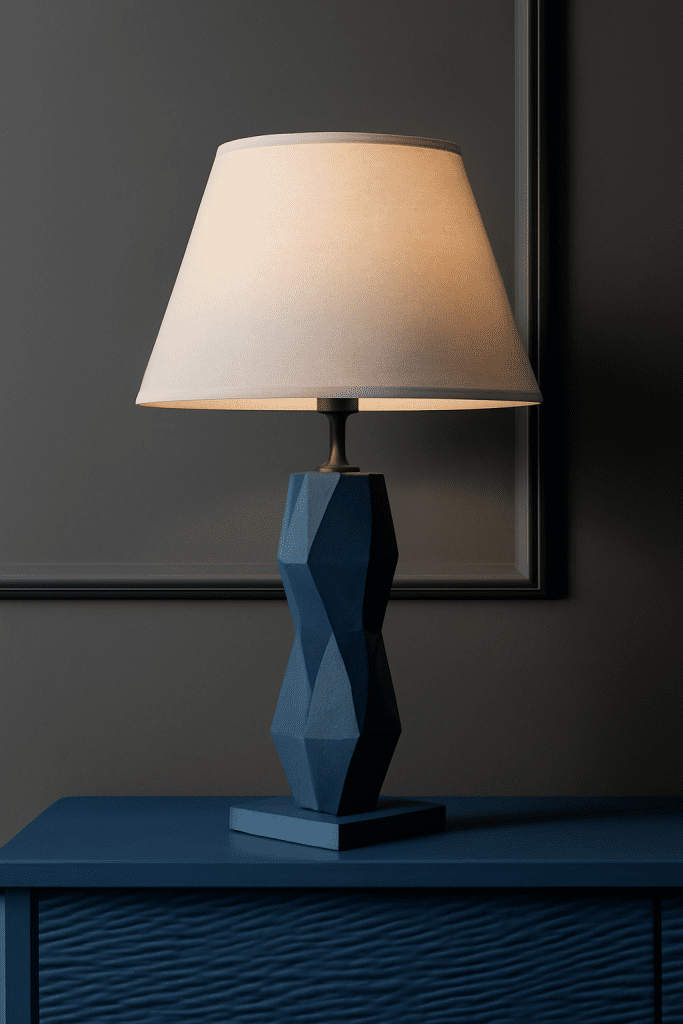 Azarakhsh lampshade-blue